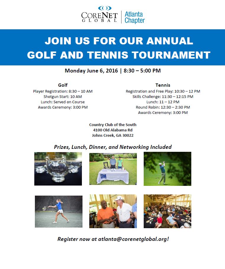Global ATL Golf and Tennis Tournament Atlanta